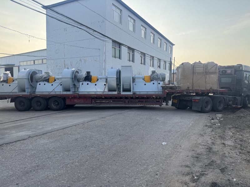 出口沙特-公路攪拌站3000型風(fēng)，配套風(fēng)機(jī)